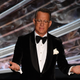 Image for article titled COVID survivor Tom Hanks to people not wearing masks: "Shame on you"